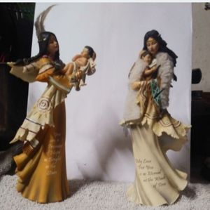 Indian mother and child